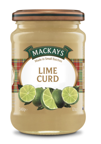 Crème à la lime (Lime Curd) - Mackays 250ml 