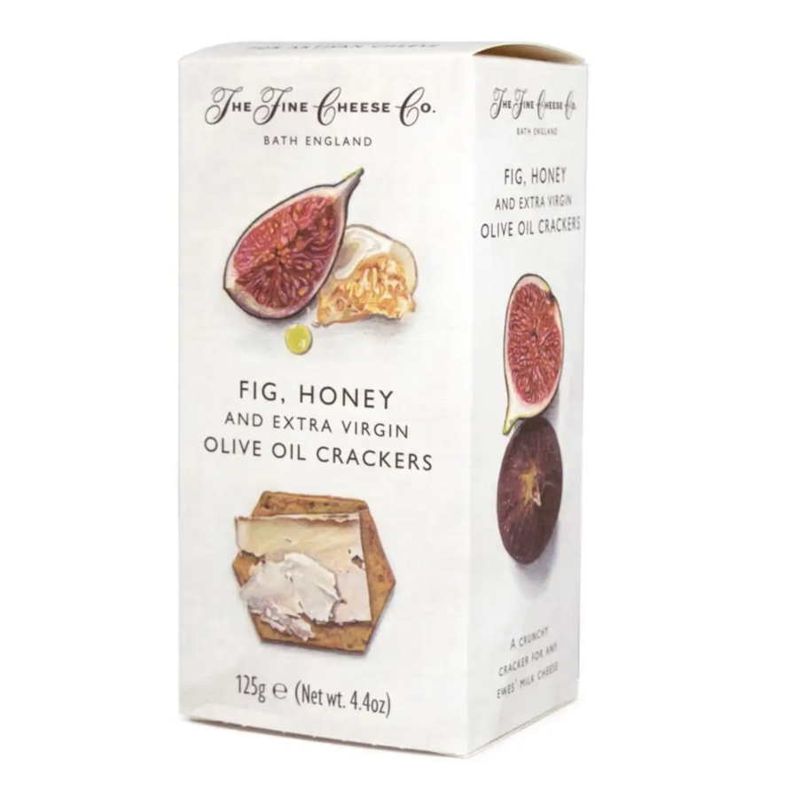 Craquelins aux figues , miel et huile d'olive - The Fine Cheese Co. 125g
