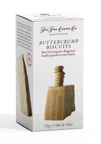 Parmigiano-Reggiano Buttercrumb Biscuits - The Fine Cheese Co. 125g 