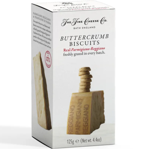 Parmigiano-Reggiano Buttercrumb Biscuits - The Fine Cheese Co. 125g 