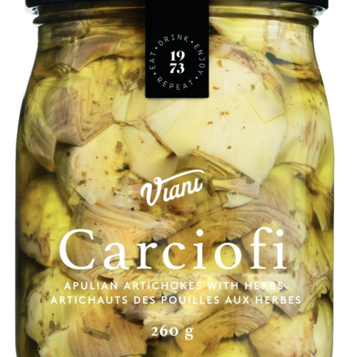 Apulian artichokes with herbs - Viani 260g 