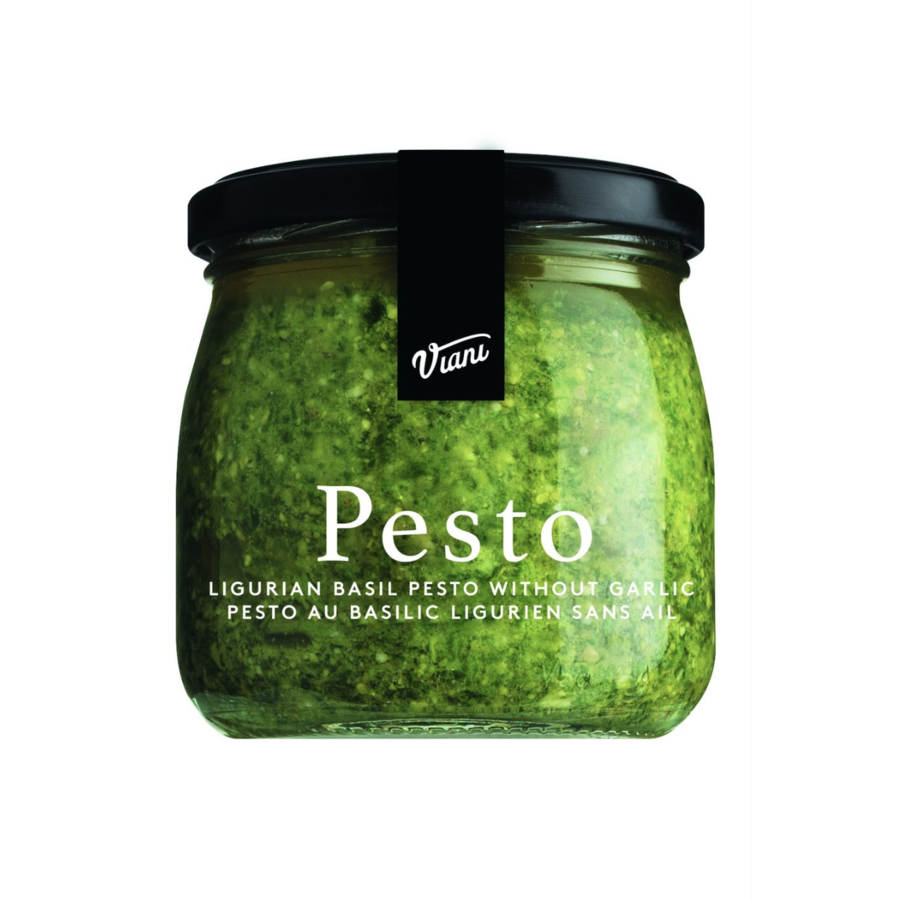Pesto au basilic Ligurien (sans aïl) - Viani 180g