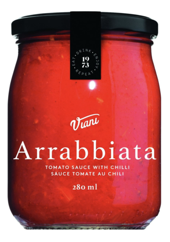 Sauce tomate au chili (Arrabbiata) - Viani 280ml 