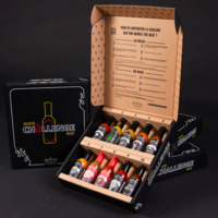 Boîte « Challenge » (10 sauces piquantes) - La Pimenterie 10 x 148 ml