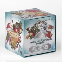 Tisane du Pôle Nord bio (Boîte cube) - Provence d'Antan 24 sachets