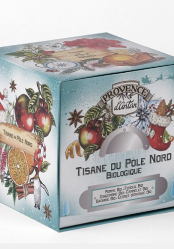Tisane du Pôle Nord bio (Boîte cube) - Provence d'Antan 24 sachets 
