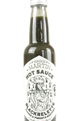 Sauce piquante « Blackbelette » (algues et piments) - Maison Martin 100ml 