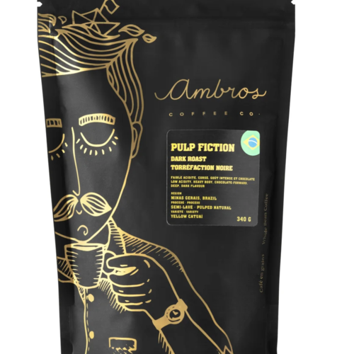 Dark Roast Pulped Fiction du Brésil - Ambros 340g 