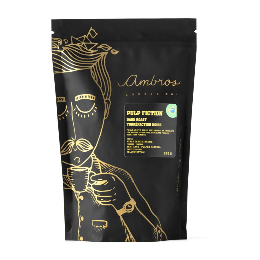 Dark Roast Pulped Fiction du Brésil - Ambros 340g