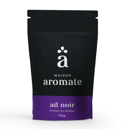 Ail noir épluché et décortiqué - Maison Aromate 74g 