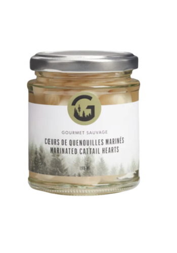 Marinated cattail hearts - Gourmet Sauvage 190 ml 