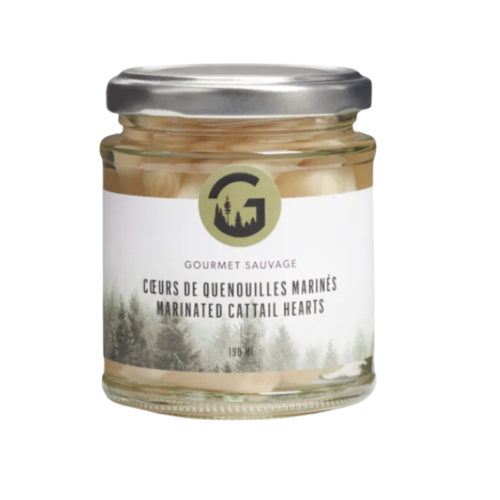 Marinated cattail hearts - Gourmet Sauvage 190 ml 