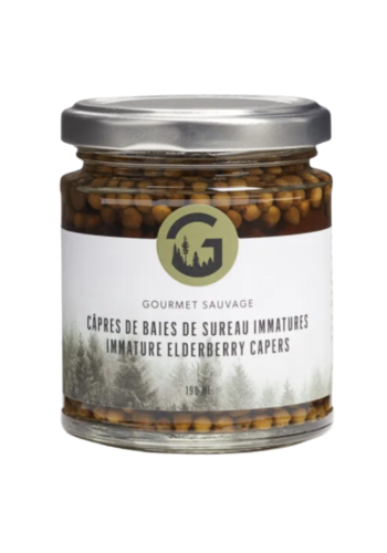 Unripe elderberry capers - Gourmet Sauvage 190ml 