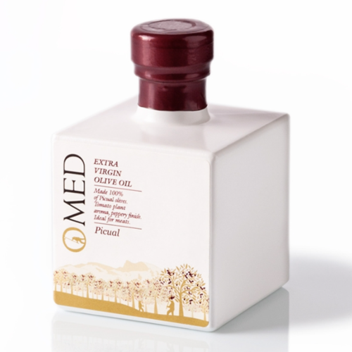 Extra virgin olive oil (White bottle - Picual) - O-Med 100ml 