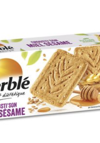 Crousti'Son honey sesame biscuits - Gerblé 200g 