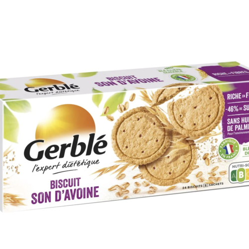 Biscuits son d'avoine - Gerblé 144g 