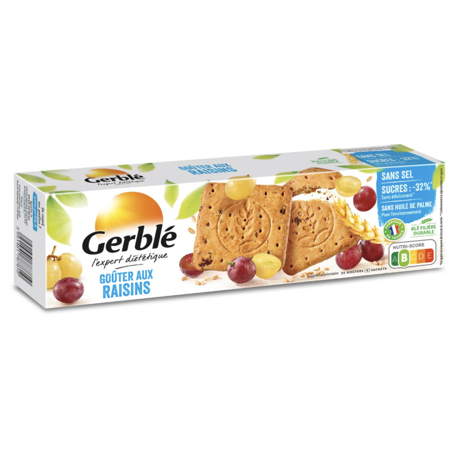 “Taste the grapes” biscuits - Gerblé 360g ​