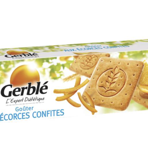 “Taste the candied peel” biscuits - Gerblé 360g 