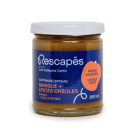 Mango and Creole spices spread - Rescapés 250 ml