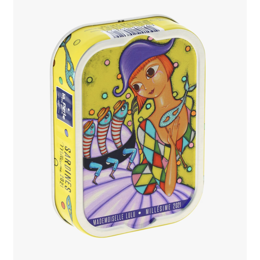 Sardines Millésimées 2021 « Mademoiselle Lulu » - 115g