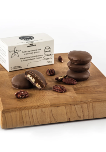 Pebbles with salted caramel and roasted pecans with dark chocolate - Chocolate Color 130g 