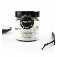 Salted caramel and vanilla bean spread - Couleur Chocolat 225g