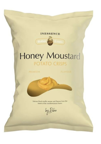 Honey Moustard Potato Crisps - Inessence 125g 