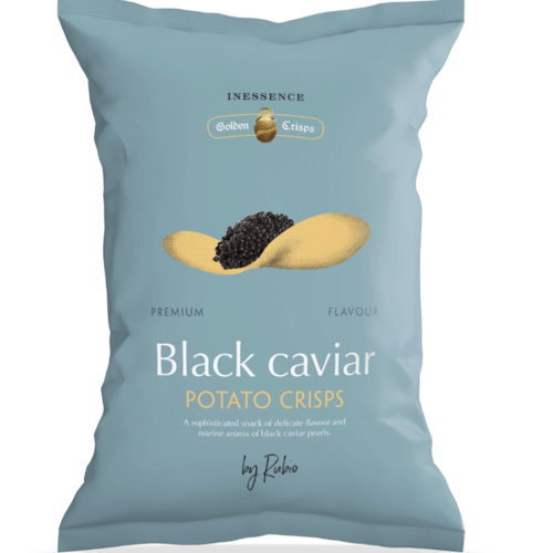 Black Caviar Potato Crisps - Inessence 125g 