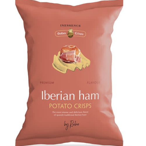 Iberian Ham Potato Crisps - Inessence 125g 