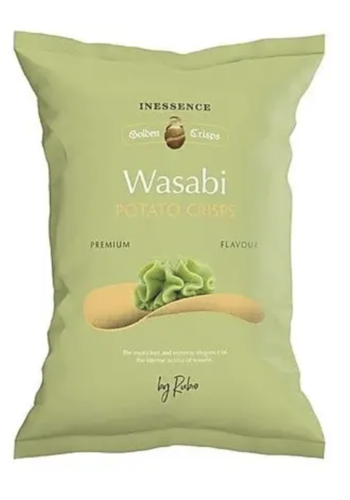 Wasabi Potato Crisps - Inessence 125g 