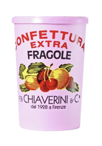 Strawberry jam - Chiaverini 400gr 