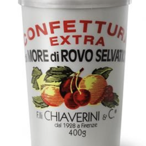 Confiture de mûres sauvages  - Chiaverini 400g 