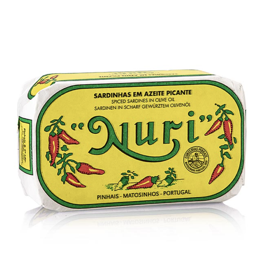 Sardines in spicy olive oil - Nuri 125g