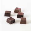 5 morceaux de chocolat St-Valentin aux fruits exotiques - Couleur Chocolat 50g