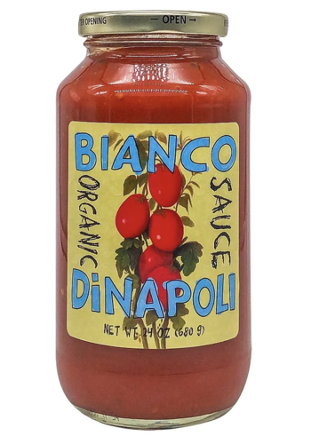 Organic tomato sauce with basil - Bianco di Napoli 680g 