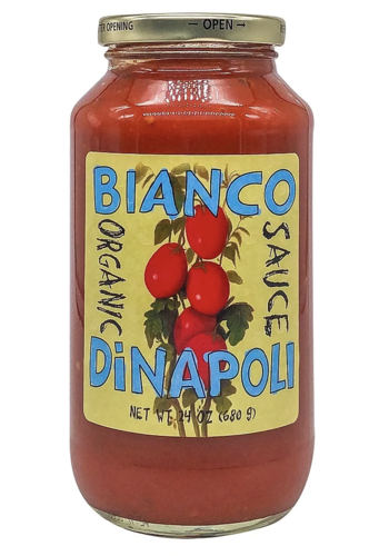 Sauce tomates biologiques avec basilic - Bianco di Napoli 680g 