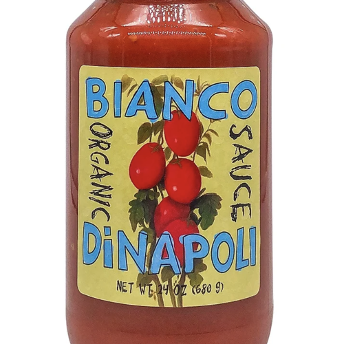 Organic tomato sauce with basil - Bianco di Napoli 680g 