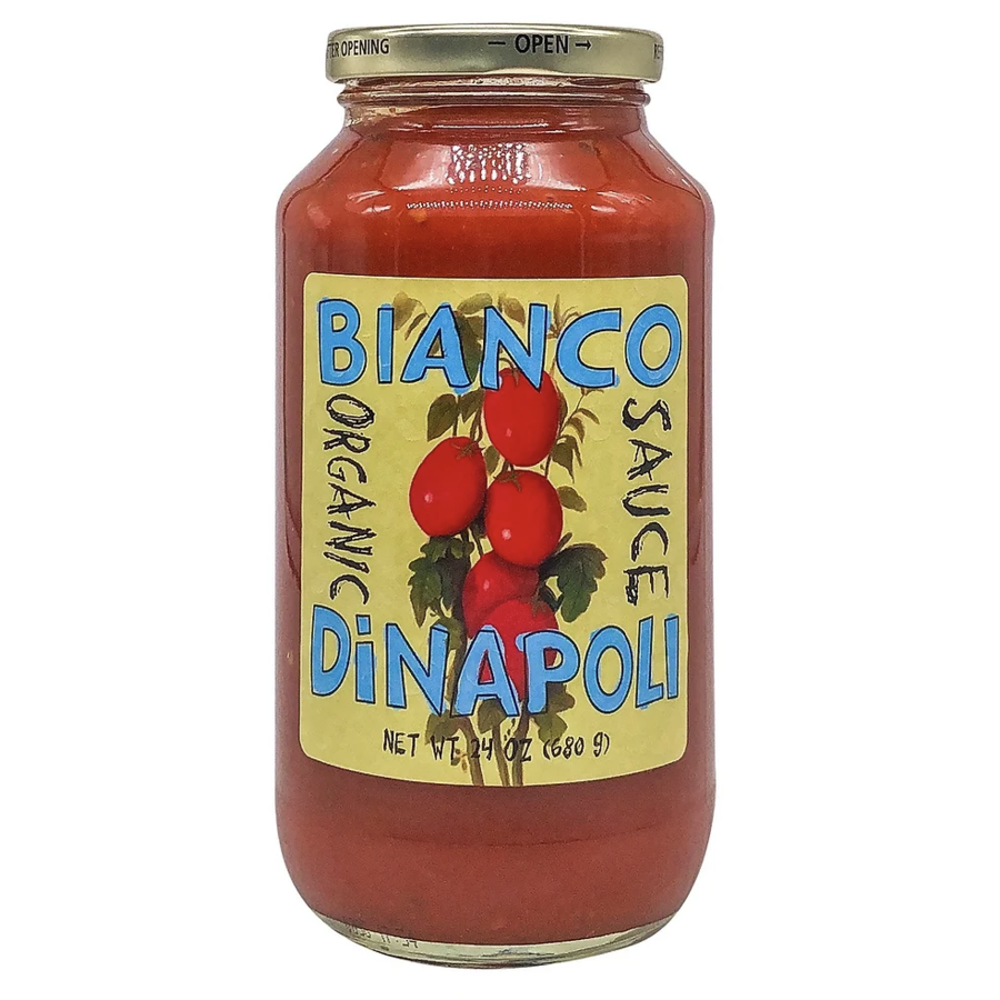 Organic tomato sauce with basil - Bianco di Napoli 680g