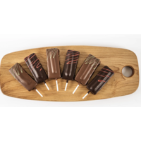 Balai guimauve caramel noir - Couleur Chocolat 40g