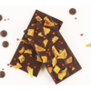 Tablette chocolat noir mangues et poivre rose - Couleur Chocolat 90g