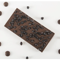Dark chocolate and blackcurrant bar - Couleur Chocolat 90g