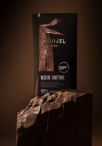 Dark chocolate bar (Infinite Dark) 99% - Cluizel Paris 70g 