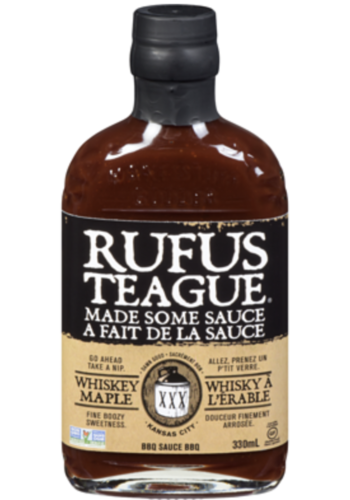 Whisky Maple BBQ Sauce - Rufus Teague 330ml 