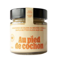 Mapple Butter Dijon Mustard - Au Pied de Cochon 212ml