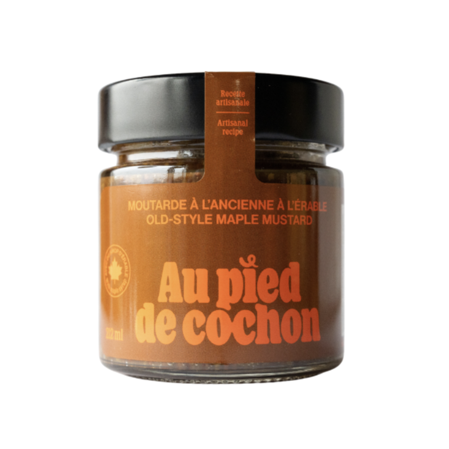 Old-Style Maple Mustard - Au Pied de Cochon 212 ml
