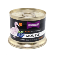 Duck foie gras mousse with maple and blueberries - Les Canardises 140g