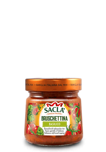 Bruschetta de tomates et olives - Sacla 185ml 