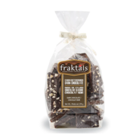 Grand sachet de chocolat noir belge 70% et noix de cajou - Fraktals 375g