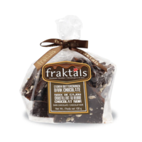 Petit sachet de chocolat noir belge 70% et noix de cajou - Fraktals 375g