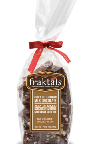 Medium Belgian Milk Chocolate Bag - Fraktals 200g 
